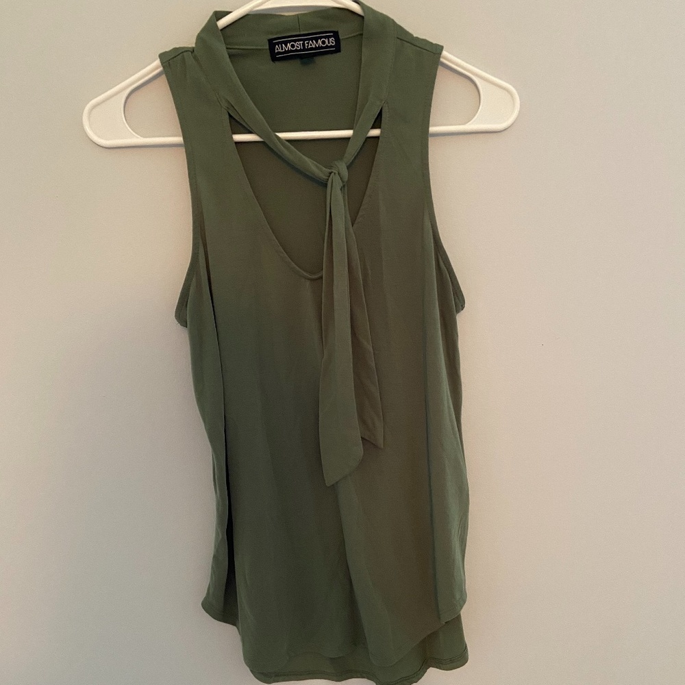 Green Tank Top